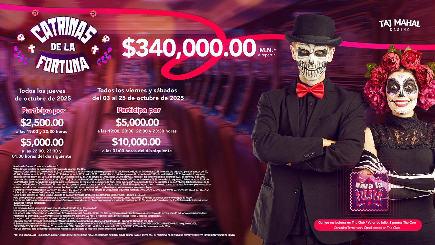 Sorteo Catrinas de la Fortuna