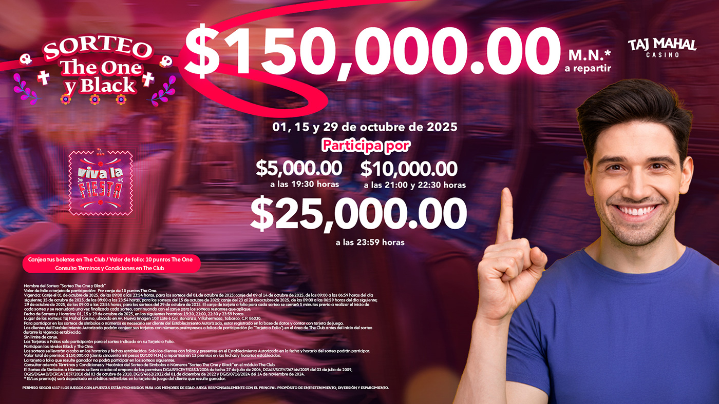 Sorteo The One y Black Sorteo The One y Black